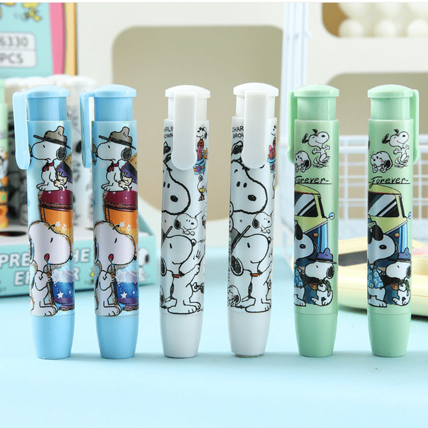 Gomas retráctil Snoopy 2