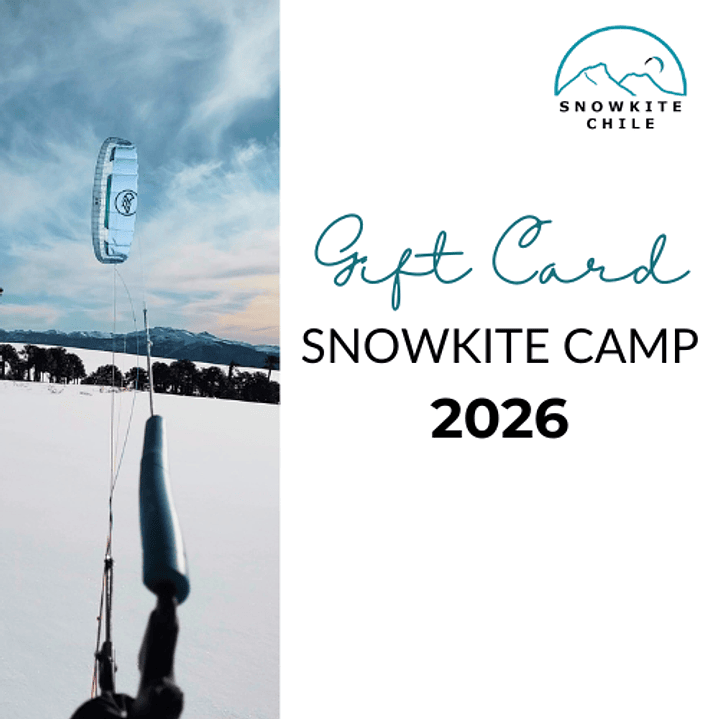 Gift card Snowkite Camp 2026 1