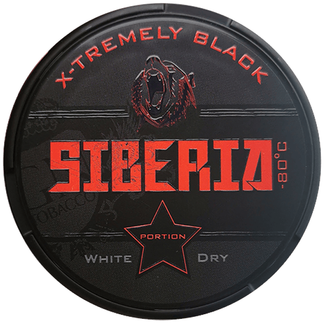 Siberia -80 Xtremely Black White Dry 16g