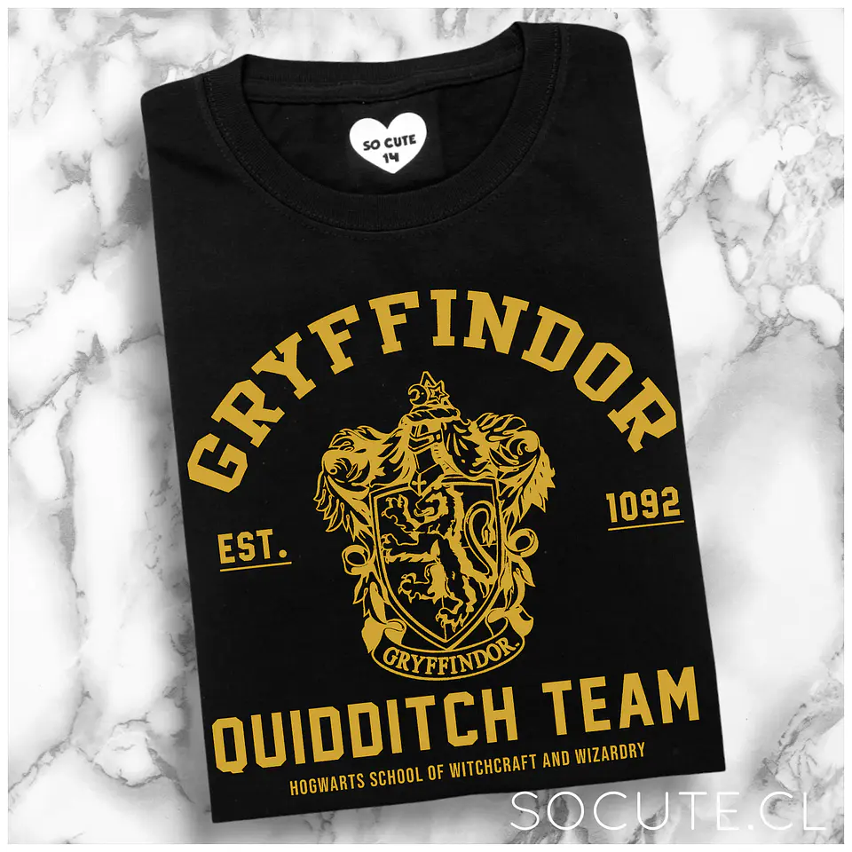 POLERA GRYFFINDOR QUIDDITCH  2