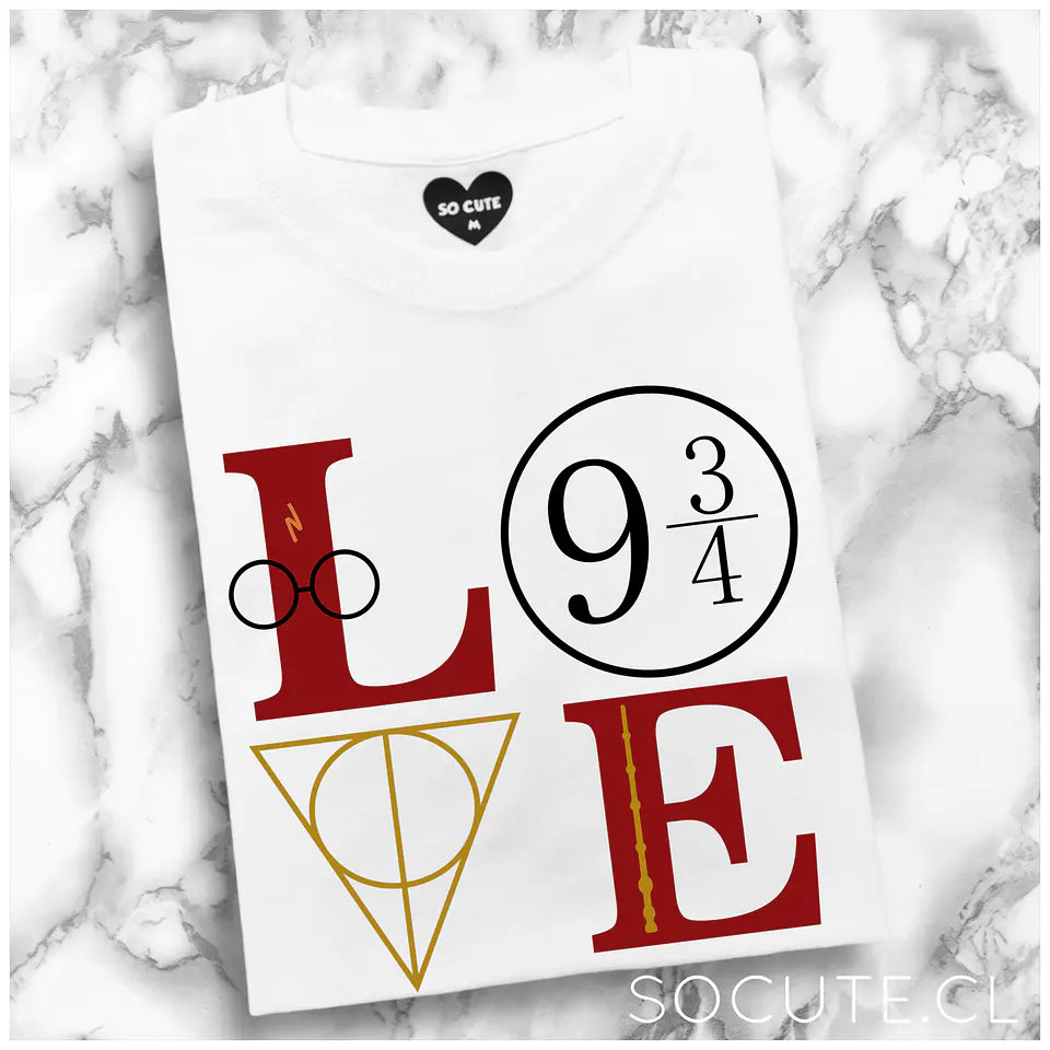 POLERA HARRY POTTER LOVE 1