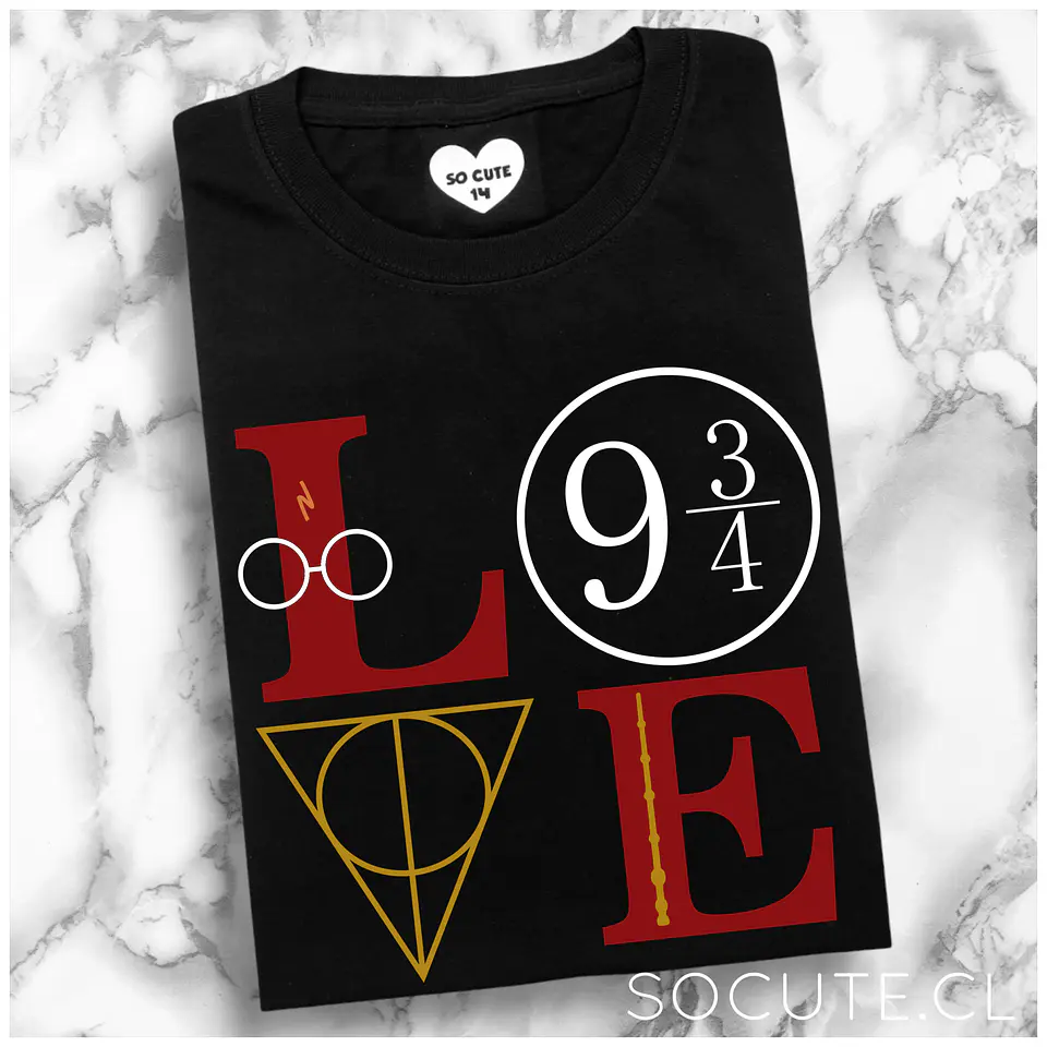 POLERA HARRY POTTER LOVE 2