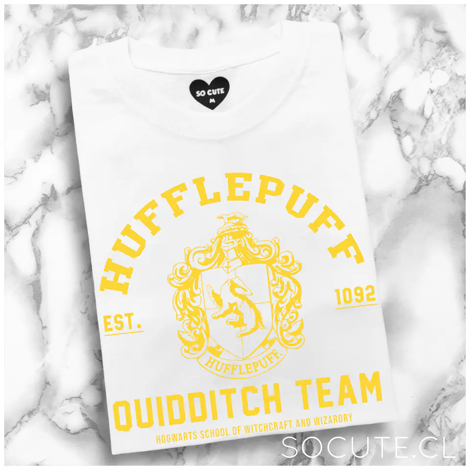 POLERA HUFFLEPUFF QUIDDITCH 1