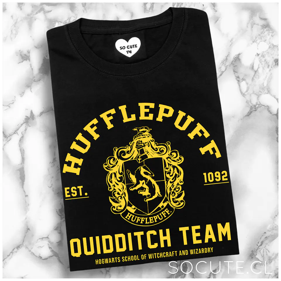 POLERA HUFFLEPUFF QUIDDITCH 2