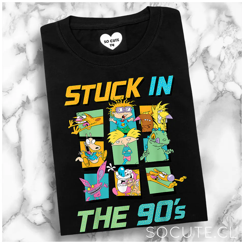 POLERA NICKELODEON 90’s 2