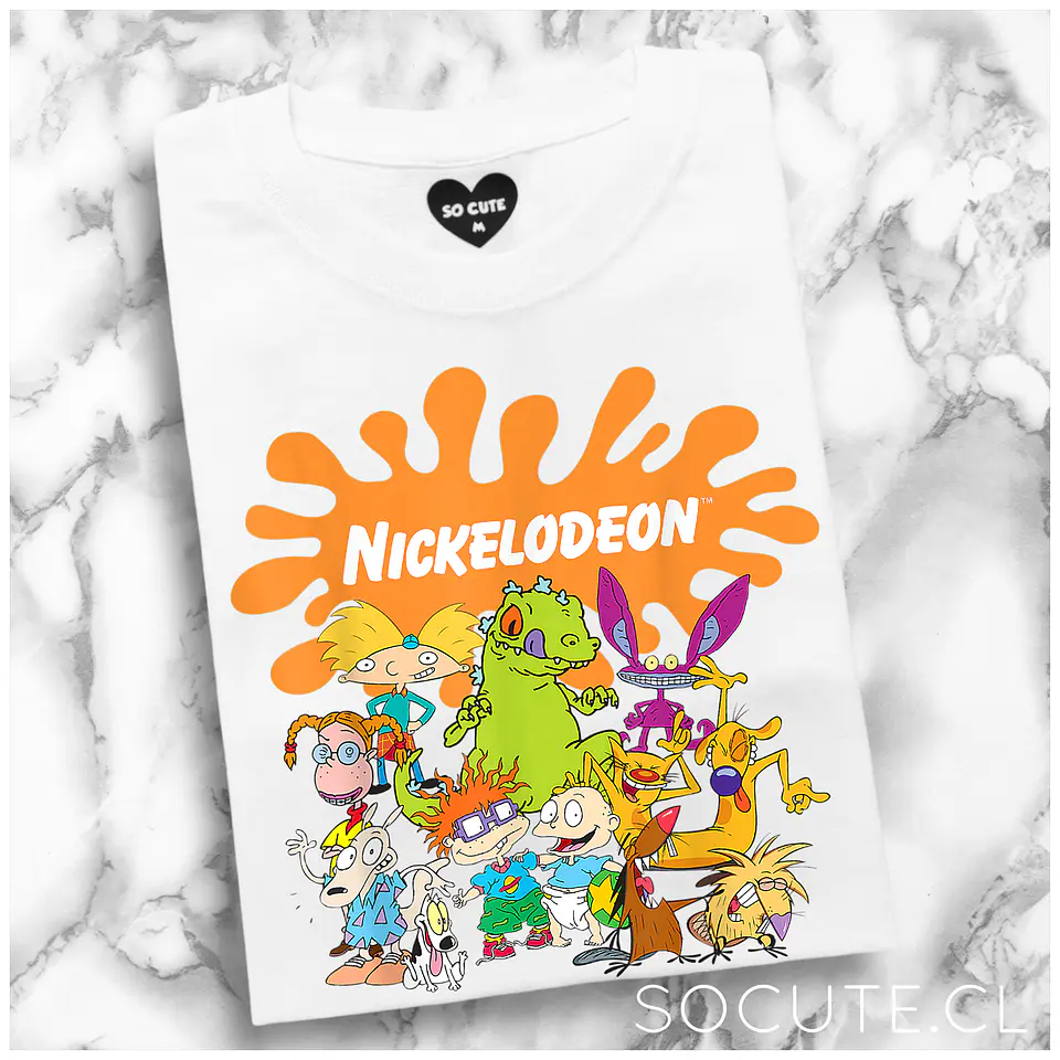 POLERA NICKELODEON SPLASH 1