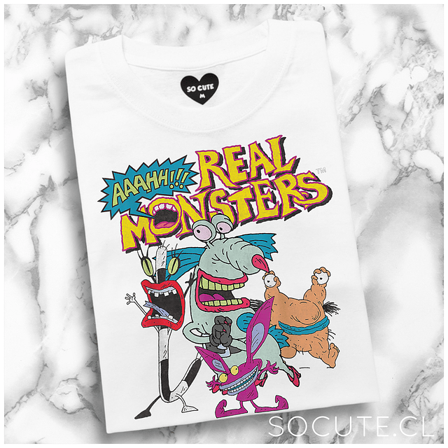 POLERA REAL MONSTERS