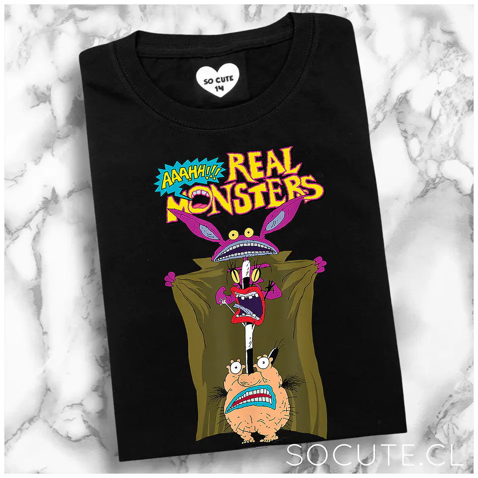 POLERA REAL MONSTERS SCREAM 2