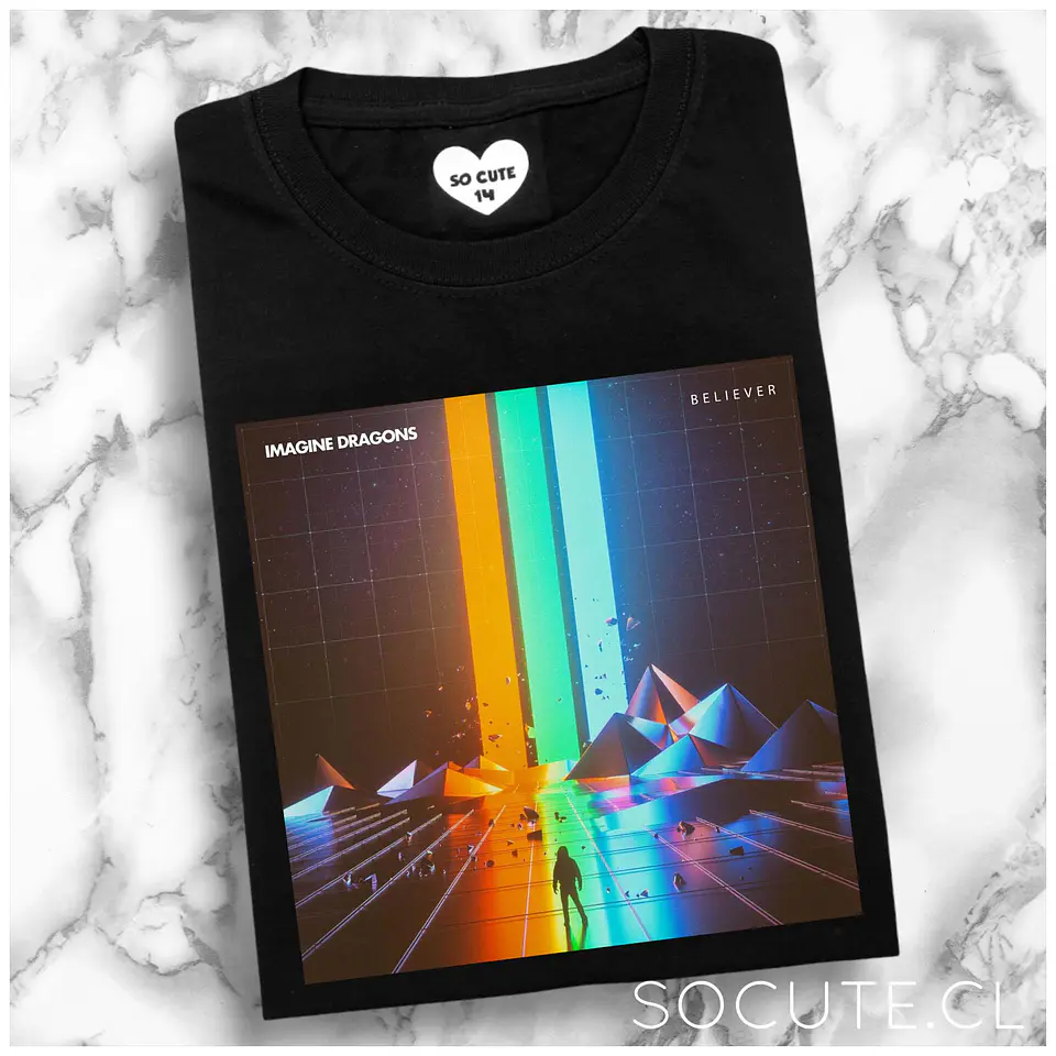 POLERA IMAGINE DRAGONS BELIEVER 2