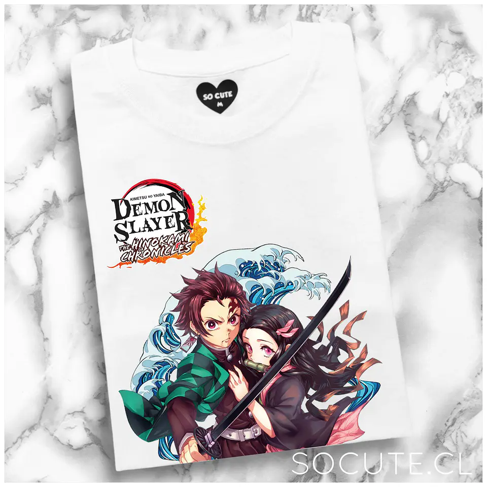 POLERA TANJIRO NEZUKO DEMON SLAYER 1