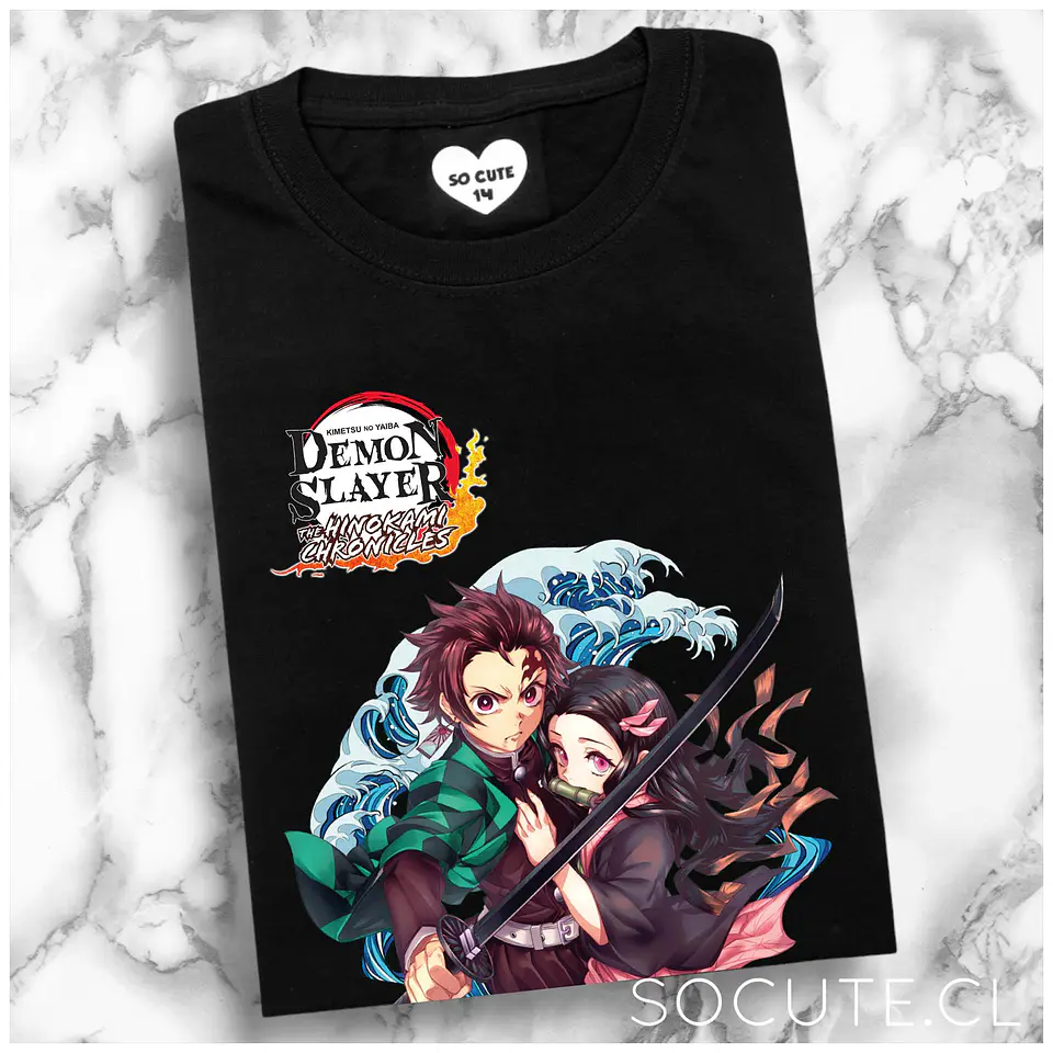 POLERA TANJIRO NEZUKO DEMON SLAYER 2