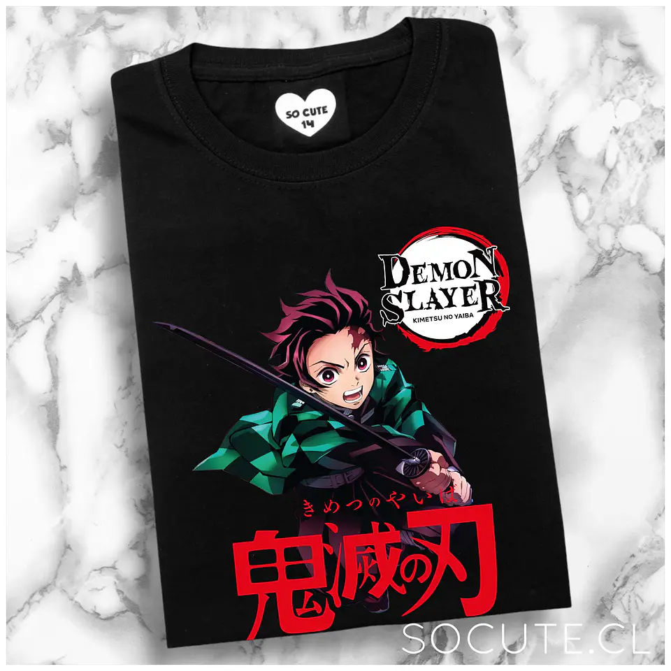 POLERA TANJIRO DEMON SLAYER 2