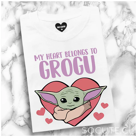 POLERA GROGU MANDALORIAN