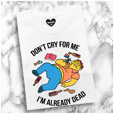 POLERA THHE SIMPSONS BARNEY