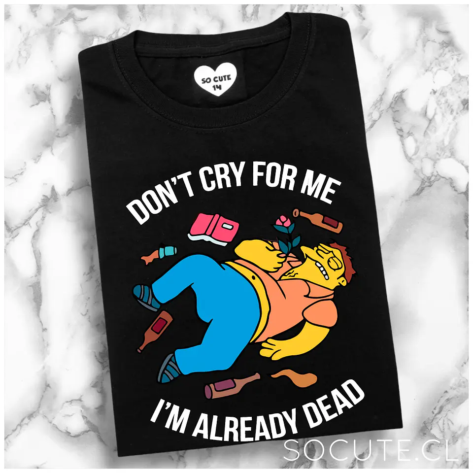 POLERA THHE SIMPSONS BARNEY 2