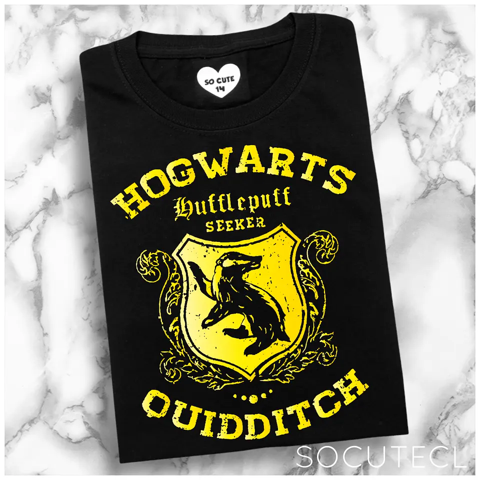 POLERA HUFFLEPUFF QUIDDITCH 2