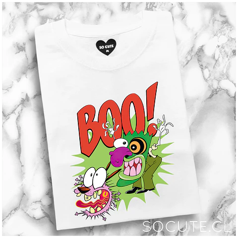 POLERA CORAJE BOO!