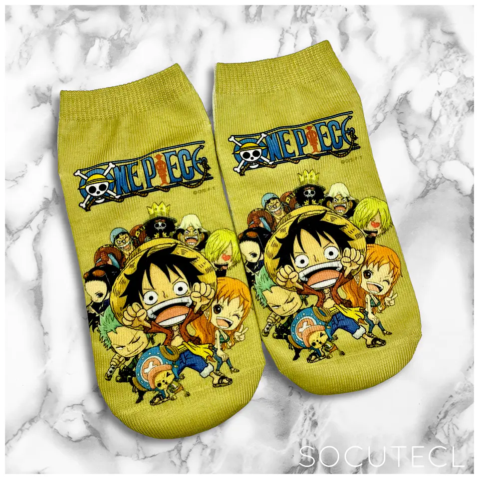 SOCKS ONE PIECE PERSONAJES  1