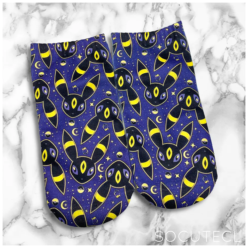 SOCKS UMBREON POKEMON 1