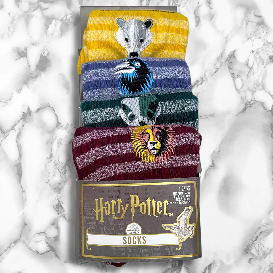 PACK CALCETINES CASAS HARRY POTTER 1