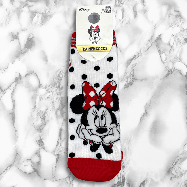 PACK SOCKS MINNIE MICKEY 