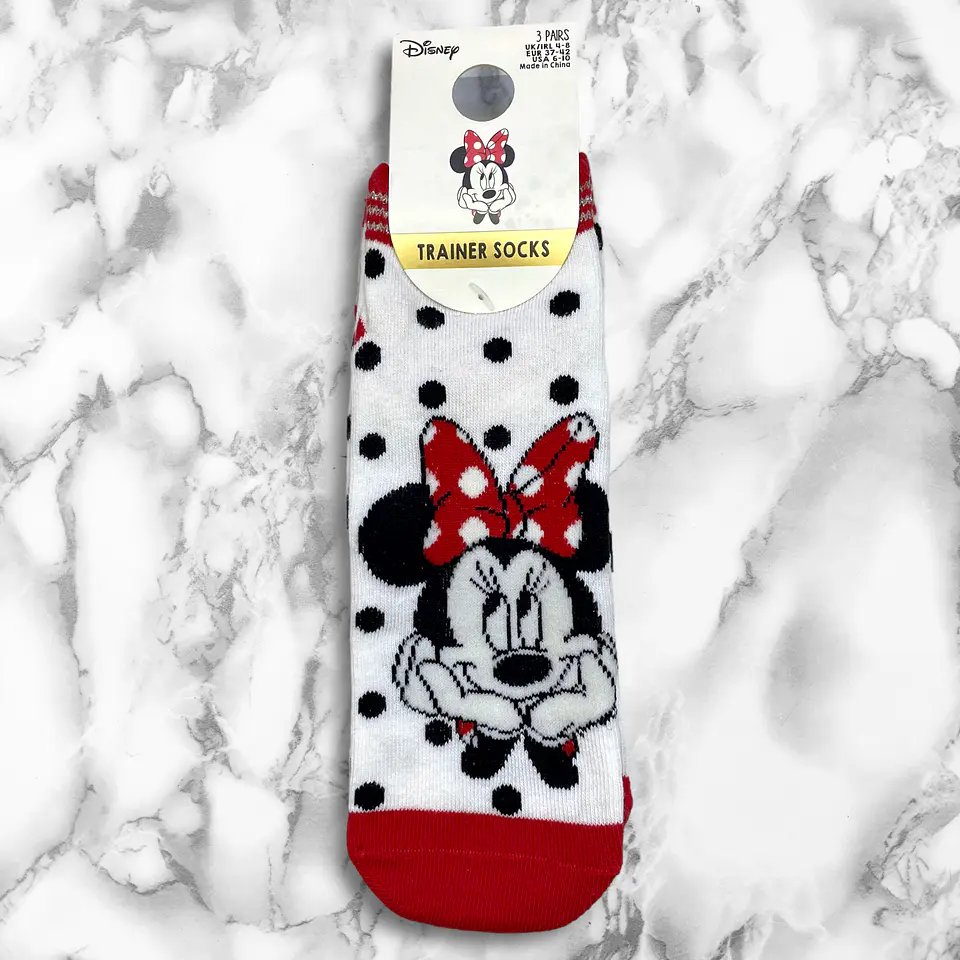 PACK SOCKS MINNIE MICKEY  1