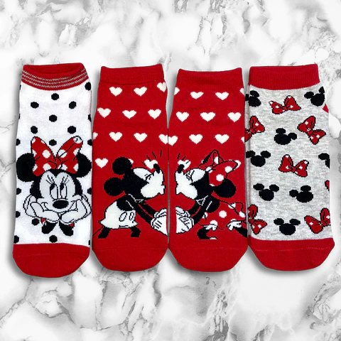 PACK SOCKS MINNIE MICKEY 
