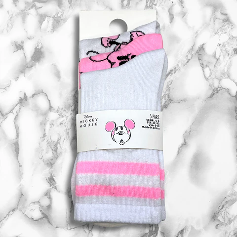 PACK CALCETINES MEDIA CAÑA MICKEY