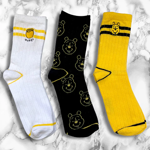PACK CALCETINES MEDIA CAÑA WINNIE POOH