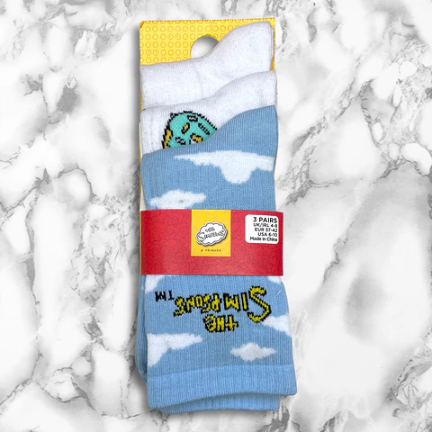 PACK CALCETINES MEDIA CAÑA THE SIMPSONS 
