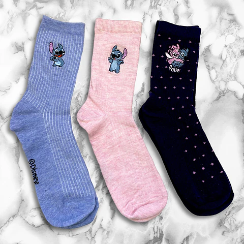 PACK CALCETINES STITCH 