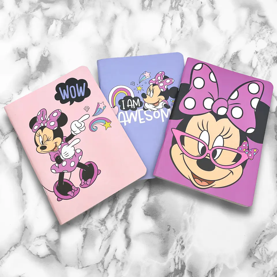 SET LIBRETAS MINNIE 3