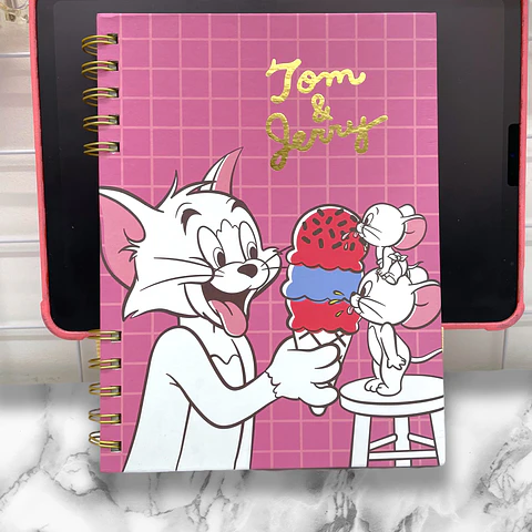 LIBRETA TOM Y JERRY 