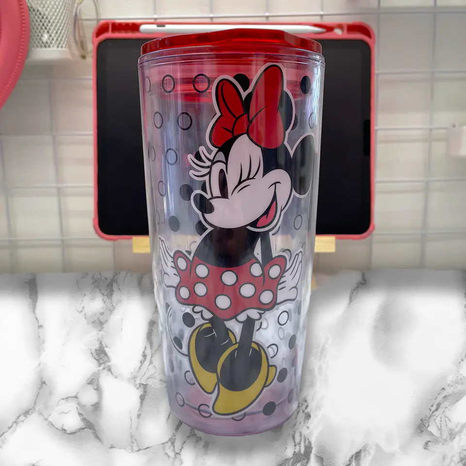 VASO ACRILICO MINNIE 2