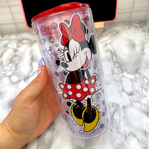 VASO ACRILICO MINNIE
