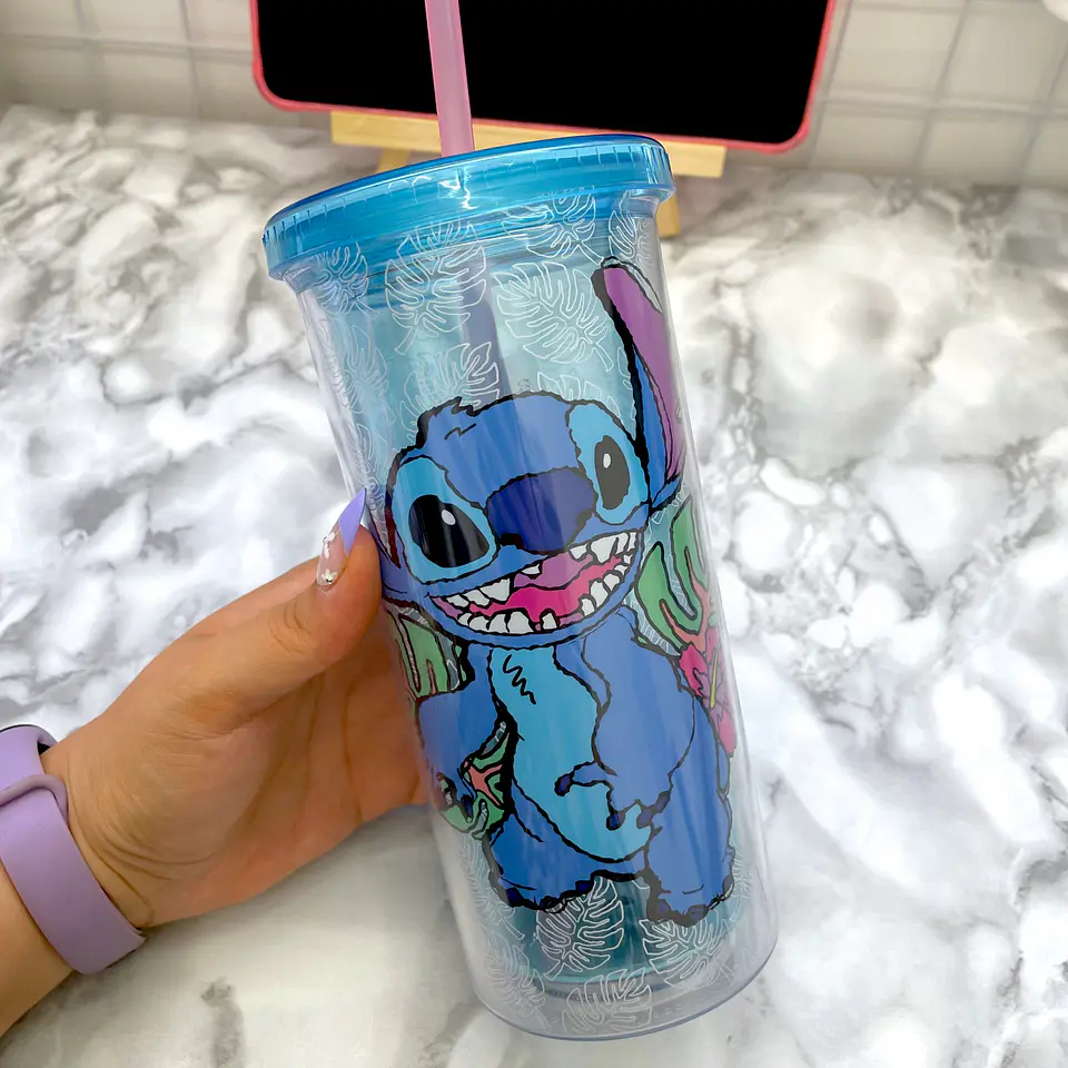 VASO ACRILICO STITCH 1