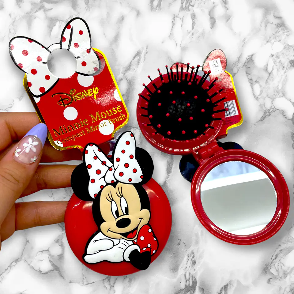 CEPILLO CON ESPEJO MINNIE 3
