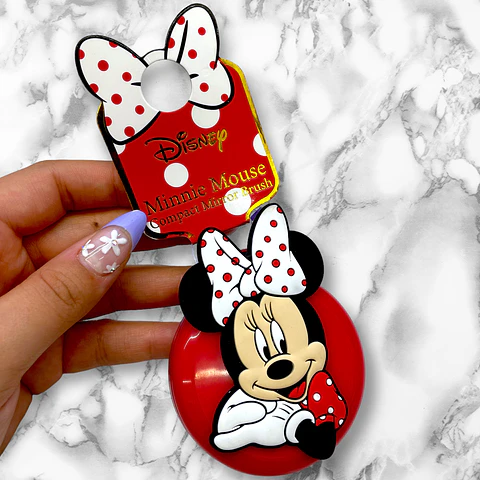 CEPILLO CON ESPEJO MINNIE