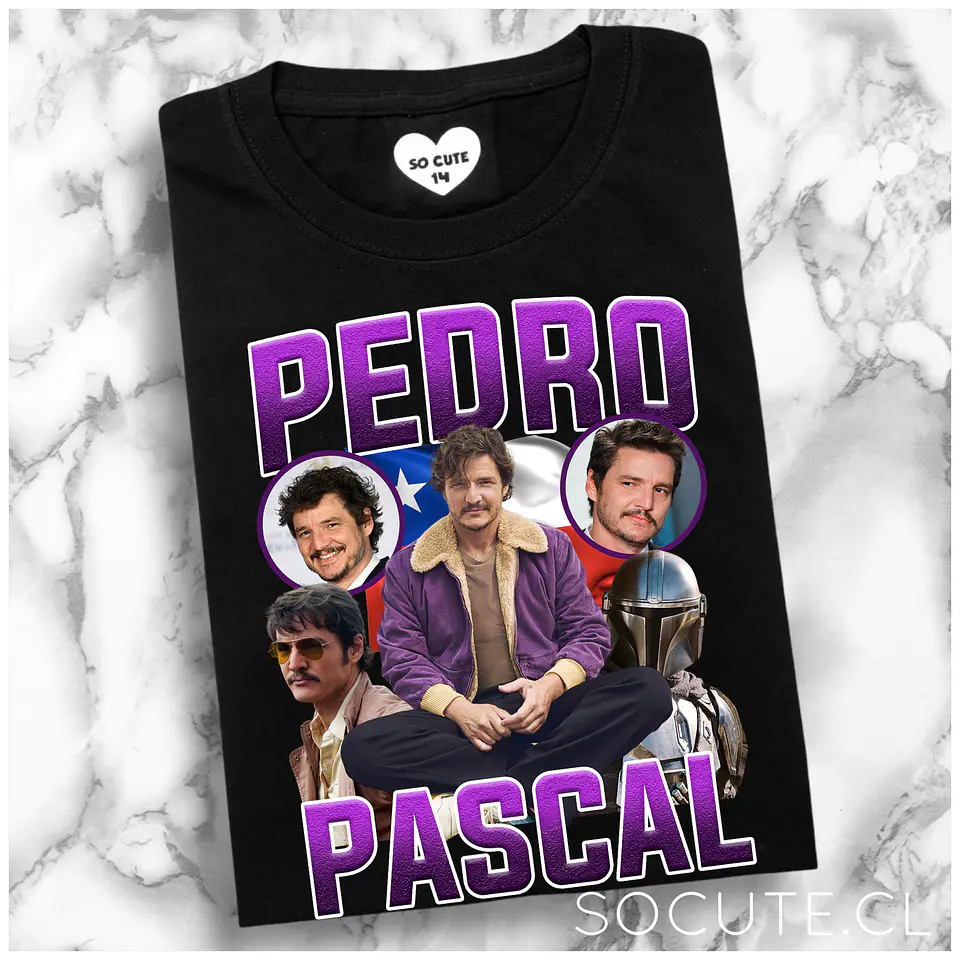 POLERA PEDRO PASCAL VINTAGE 1
