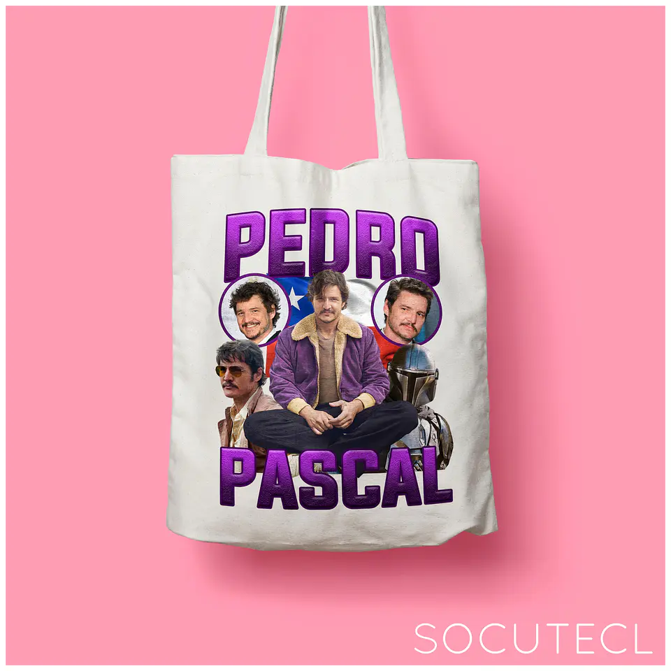 TOTE BAG PEDRO PASCAL VINTAGE 1