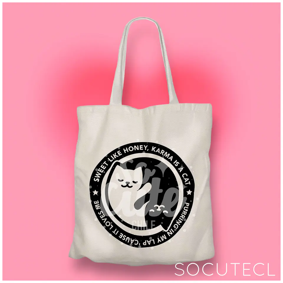 TOTE BAG KARMA CAT 1