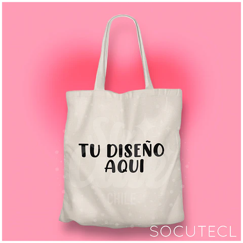 PERSONALIZA TU TOTE BAG