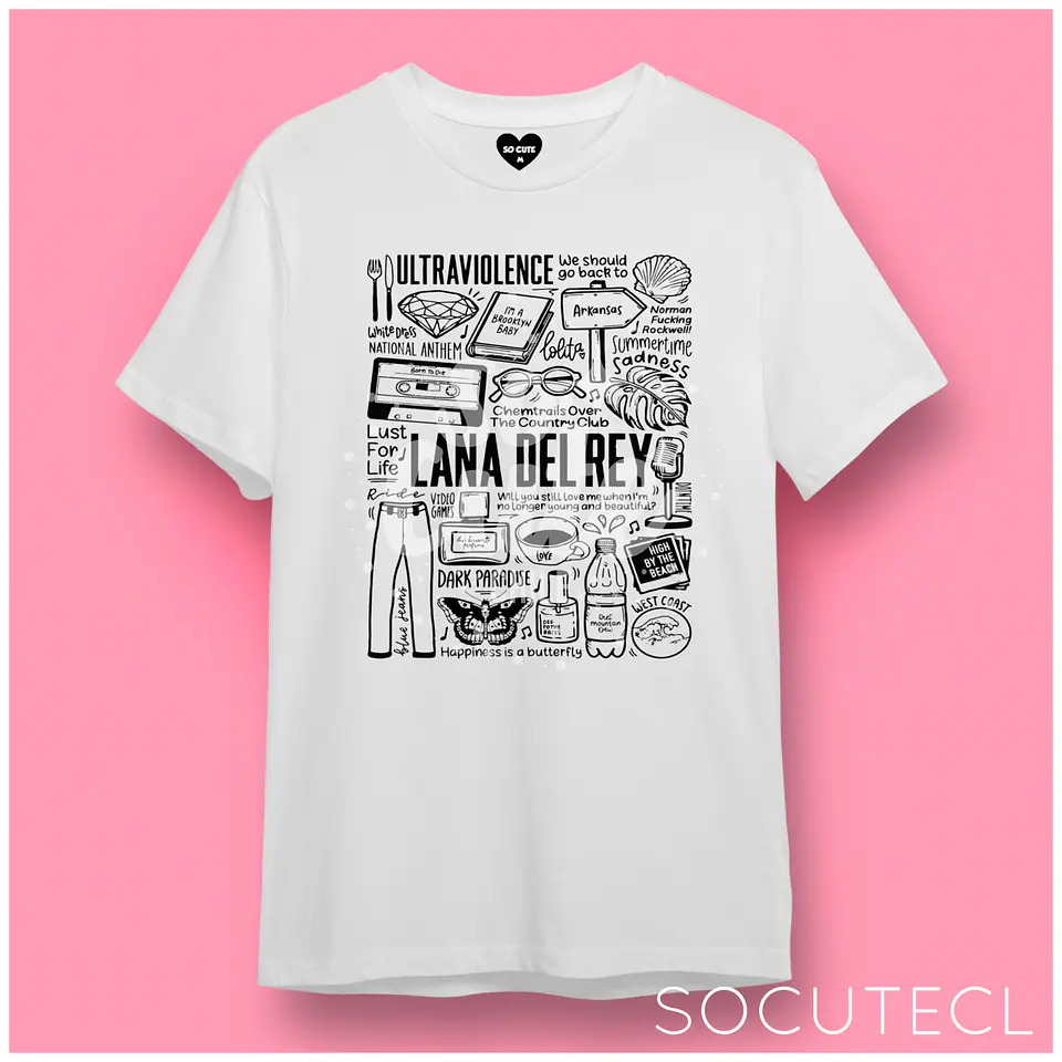 POLERA LANA DEL REY SONGS 1