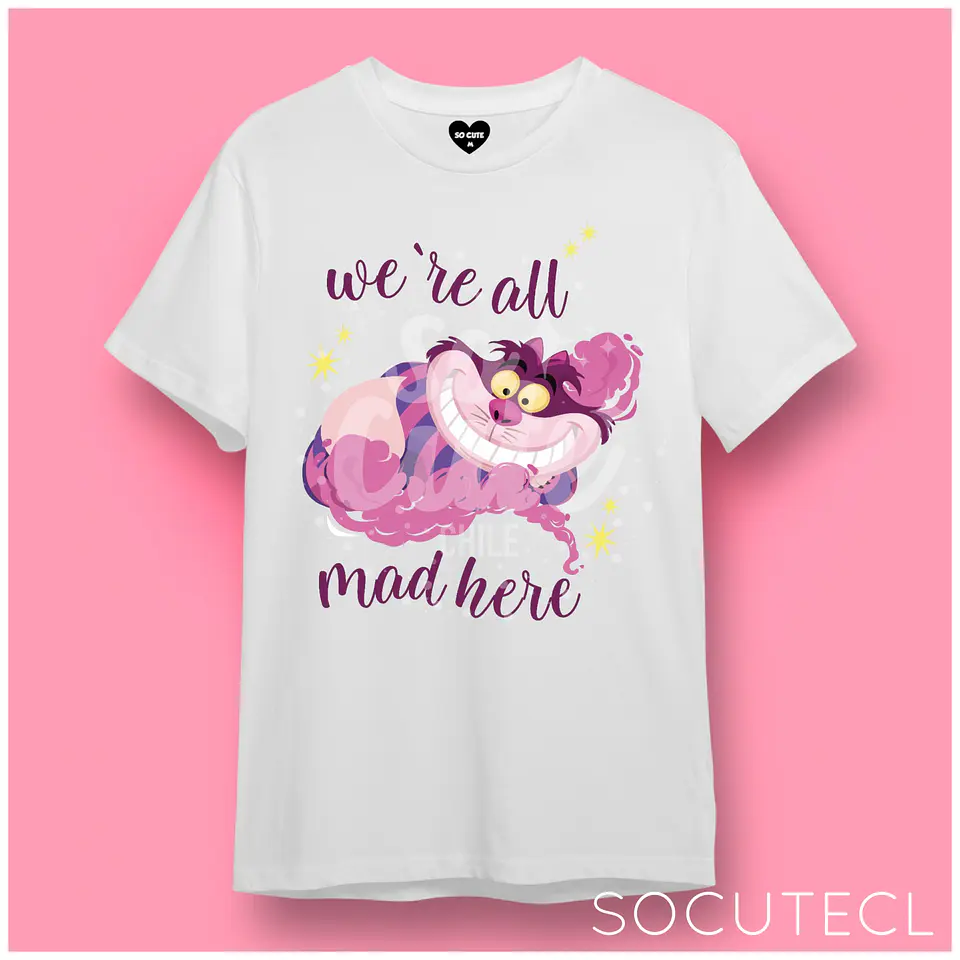 POLERA GATO DE CHESHIRE ALICE 1