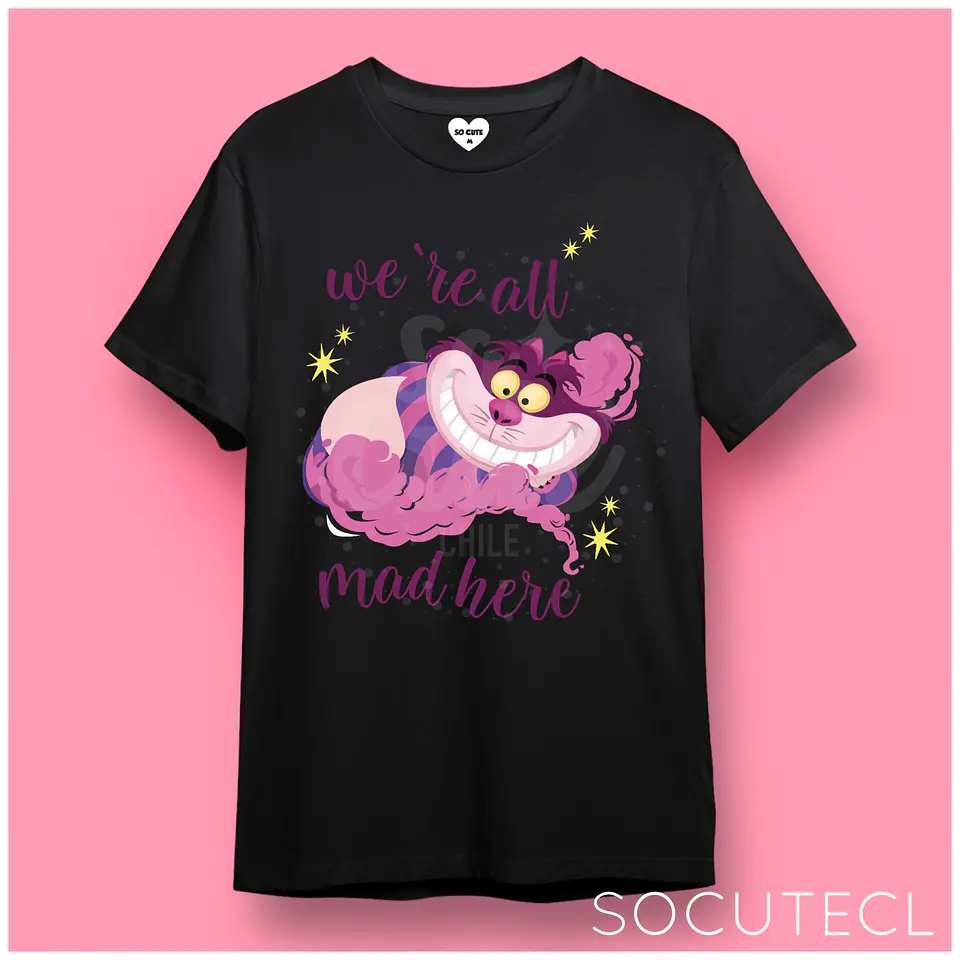 POLERA GATO DE CHESHIRE ALICE 2