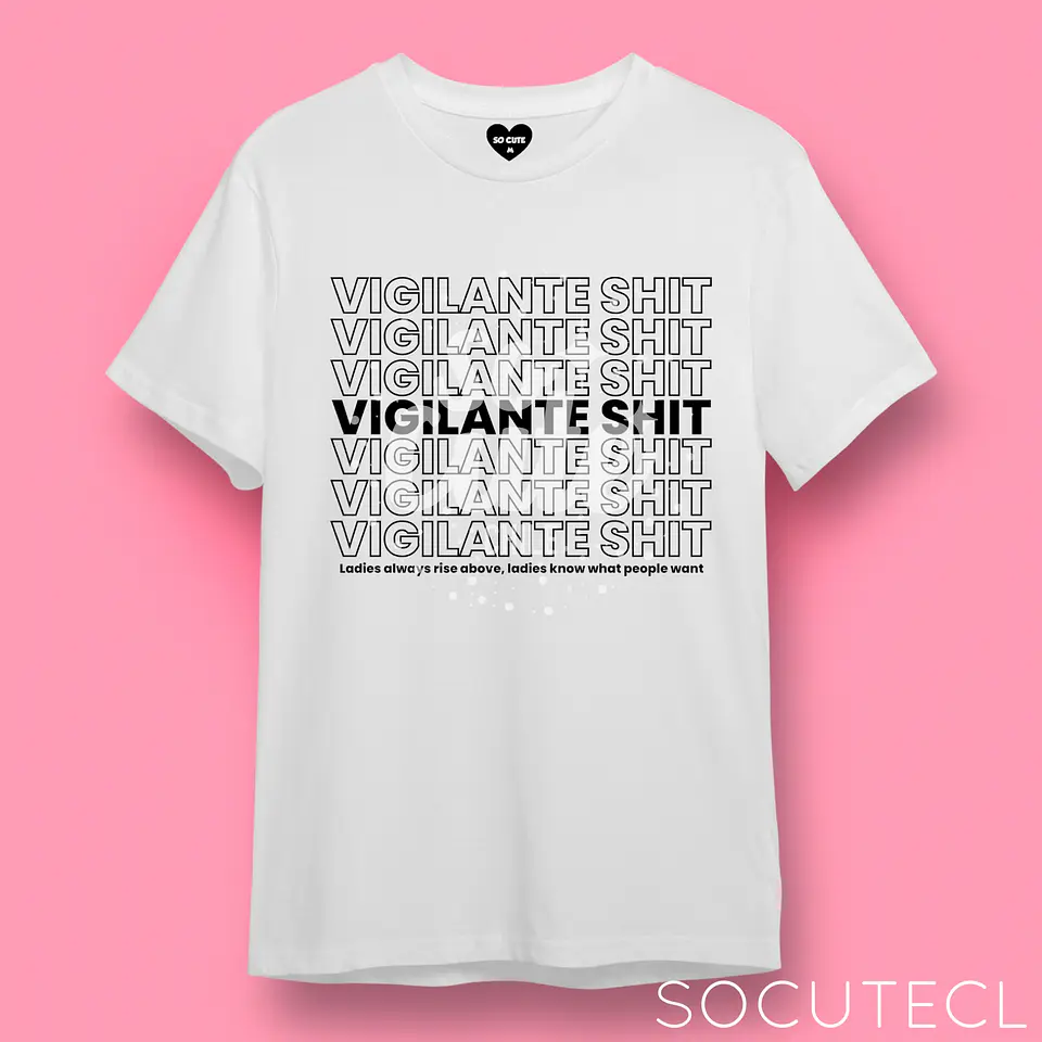 POLERA TAYLOR SWIFT VIGILANTE SHIT 1