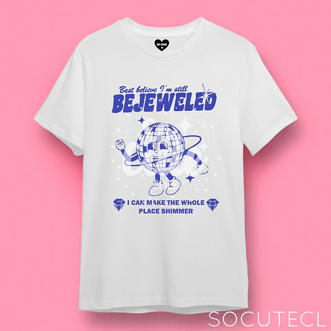 POLERA TAYLOR SWIFT BEJEWELED