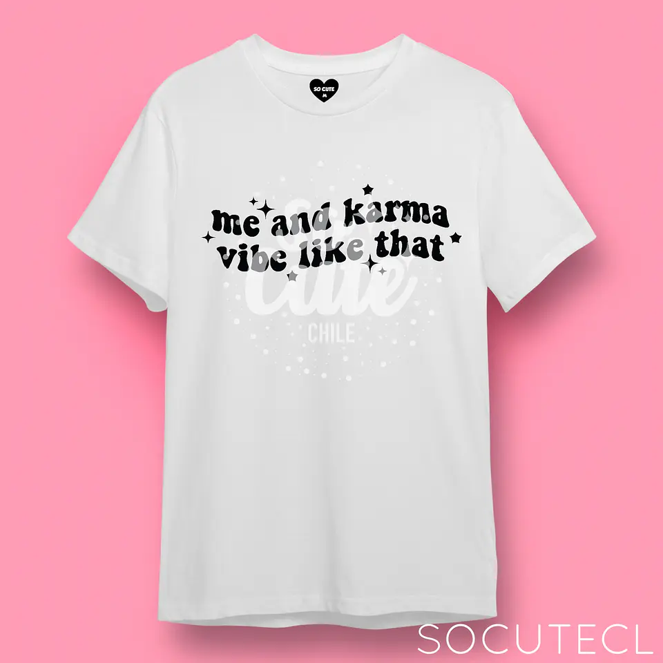 POLERA TAYLOR SWIFT KARMA VIBE 1