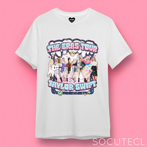POLERA TAYLOR SWIFT THE ERAS TOUR VINTAGE