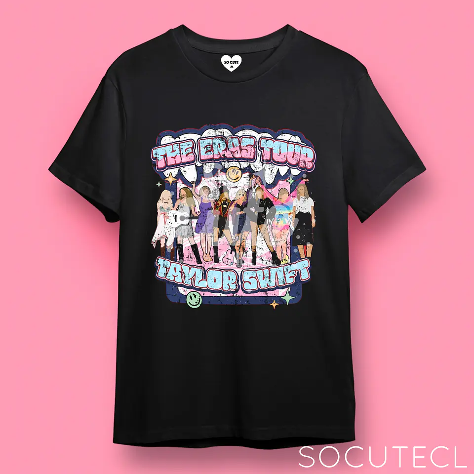 POLERA TAYLOR SWIFT THE ERAS TOUR VINTAGE 2